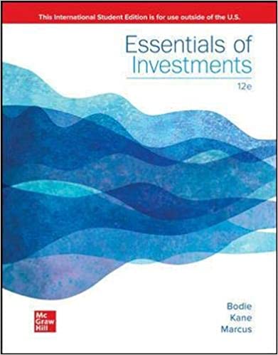 Essentials of Investments, 12th Edition