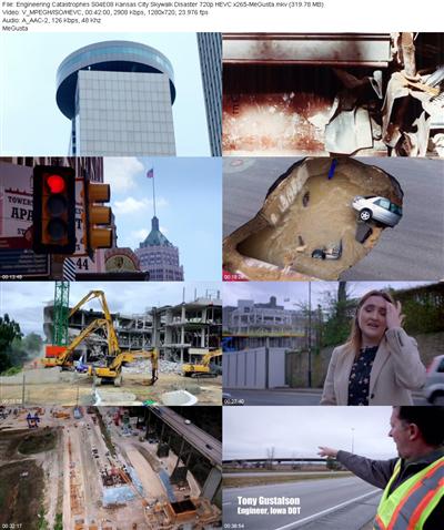 Engineering Catastrophes S04E08 Kansas City Skywalk Disaster 720p HEVC x265 