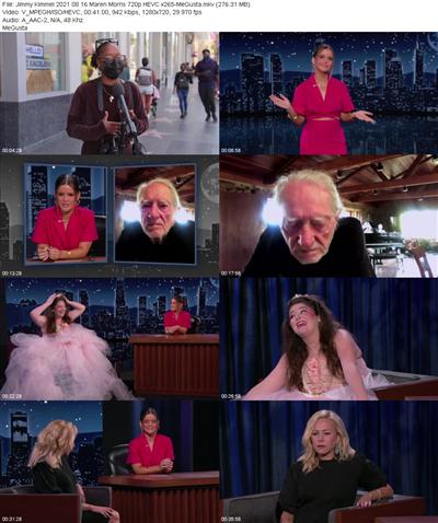 Jimmy Kimmel 2021 08 16 Maren Morris 720p HEVC x265 