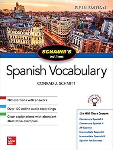 Schaum's Outline of Spanish Vocabulary, 5th Edition (True PDF)
