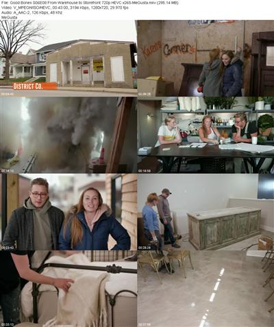 Good Bones S06E08 From Warehouse to Storefront 720p HEVC x265 