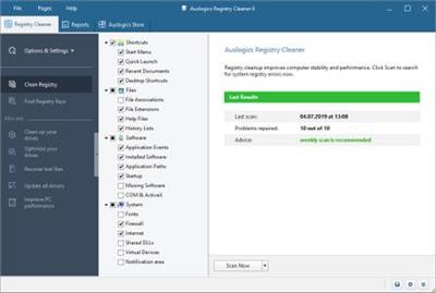 Auslogics  Registry Cleaner Professional 9.2.0.0 Multilingual + Portable