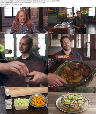 Chopped S50E05 Playing With Fire High Stakes 720p HEVC x265 