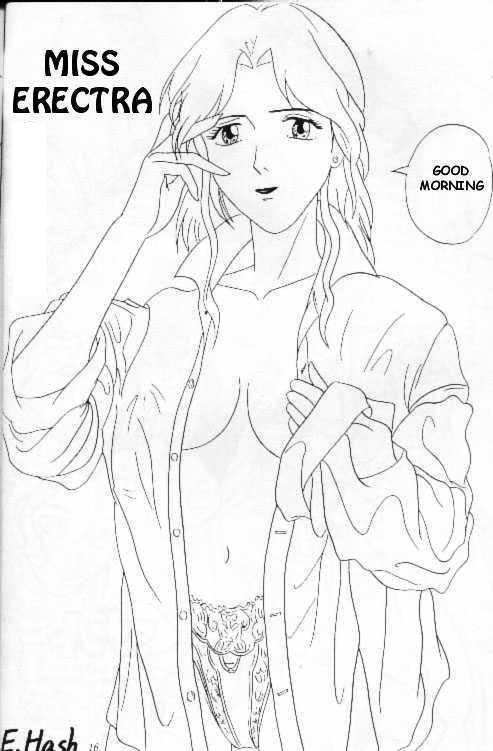 E.Hash - Miss Erectra Hentai Comics