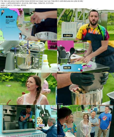 Ben and Jerrys Clash of the Cones S01E02 Ice Cream Yum Yum 720p HEVC x265 