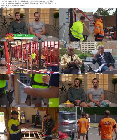 The Block AU S17E10 1080p HEVC x265 