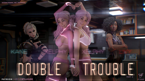 AmourEtLuxure - Double Trouble Part 1-3 3D Porn Comic