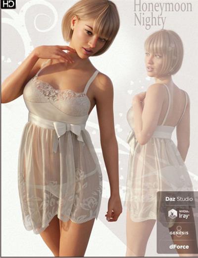 FGHM NIGHTY & PANTY FOR GENESIS 8 FEMALE(S)