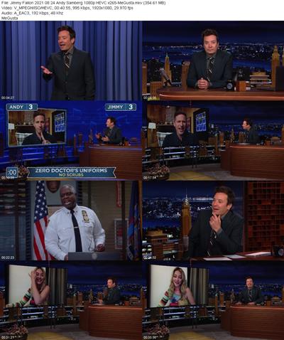 Jimmy Fallon 2021 08 24 Andy Samberg 1080p HEVC x265 