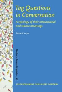 Tag questions in conversation  a typology of their interactional and stance meanings