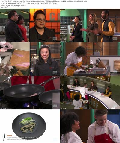 Top Chef Amateurs S01E09 Make No Bones About It PROPER 1080p HEVC x265 