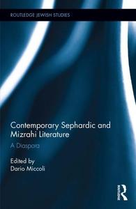 Contemporary Sephardic and Mizrahi Literature A Diaspora