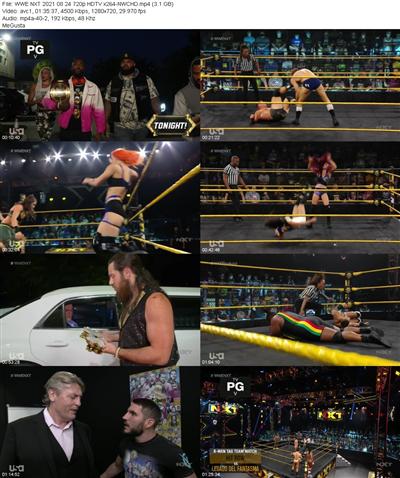 WWE NXT 2021 08 24 720p HDTV x264 NWCHD
