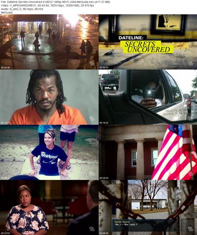 Dateline Secrets Uncovered S10E22 1080p HEVC x265 