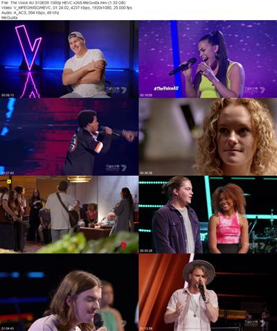 The Voice AU S10E09 1080p HEVC x265 