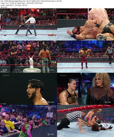 WWE Monday Night Raw 2021 08 23 1080p HDTV x264 NWCHD