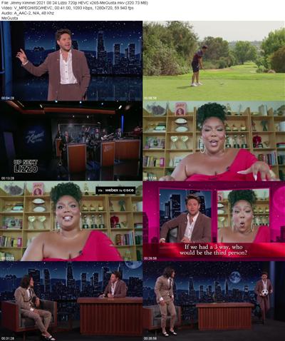 Jimmy Kimmel 2021 08 24 Lizzo 720p HEVC x265 