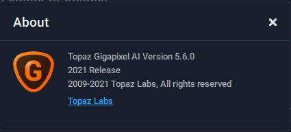 Topaz Gigapixel AI 5.6.0 + Portable