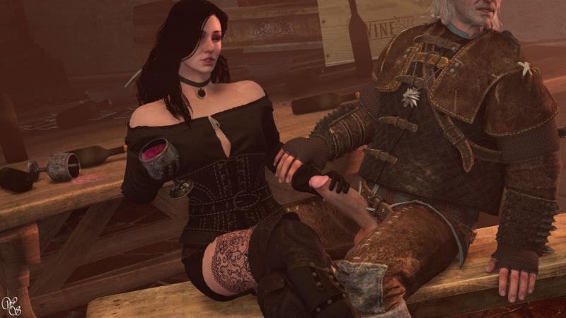 Yennefer Wine Night (The Witcher) by WeebSFM 3D Porn Comic