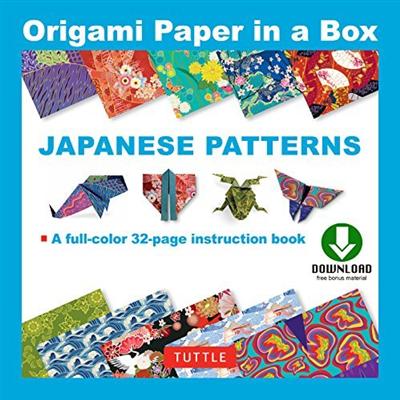 Origami Paper in a Box   Japanese Patterns: 192 Sheets of Tuttle Origami Paper
