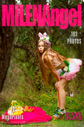 [MilenaAngel.Club] 2018-04-01 Milena Angel - Bunny [Solo, Erotic, Posing, Hairy] [5472x3648, 102 фото]