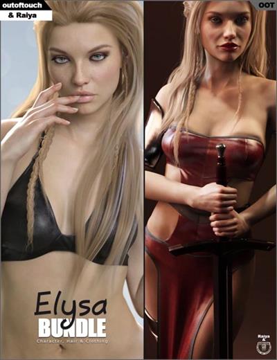 ELYSA CHARACTER, HAIR & CLOTHING BUNDLE