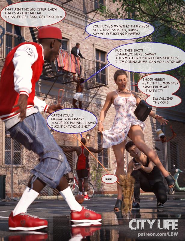 City Life by LBW 3D Porn Comic