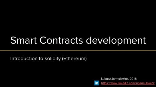 Linkedin Learning - Building an Ethereum Blockchain App 7 Smart Contracts