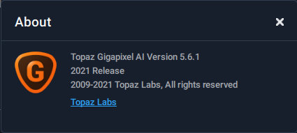 Topaz Gigapixel AI 5.6.1