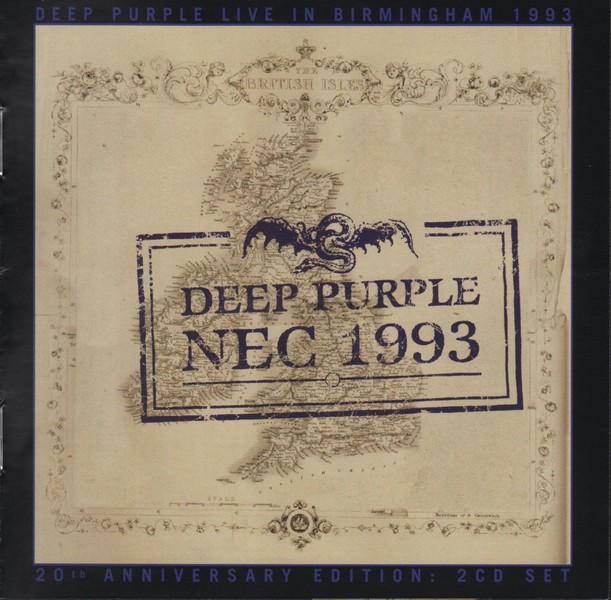 Deep Purple - Live In Birmingham NEC 1993 (2013 EU Remastered, 20th Anniversary) (2CD)