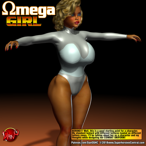 SuperHeroineCentral - OmegaGirl Photo Shoot Set 1 3D Porn Comic