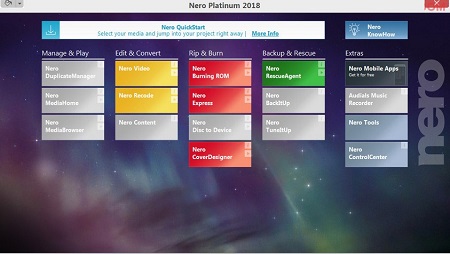 Nero Platinum 2018 Suite v19.0.10200 Retail Multilingual + Contents
