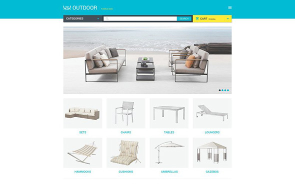 Furniture v1.0 - Responsive OpenCart Template - TM 54948