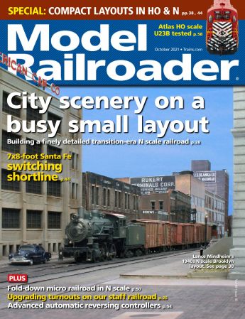 Model Railroader   October 2021