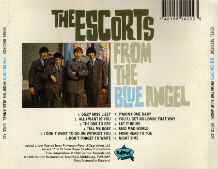 The Escorts   From The Blue Angel (1964 1966) [1995]