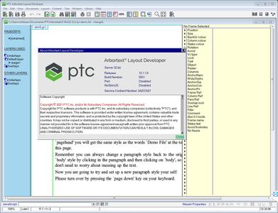 PTC Arbortext Layout Developer 12.1.1.0