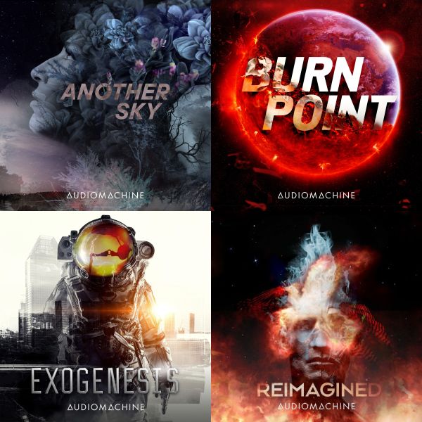 Audiomachine (Another Sky, Burn Point, Exogenesis, Reimagined) (4CD) Mp3