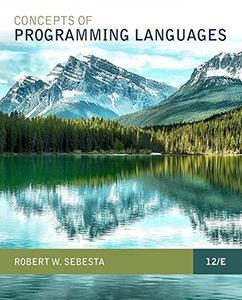 Concepts of Programming Languages (12th Edition)