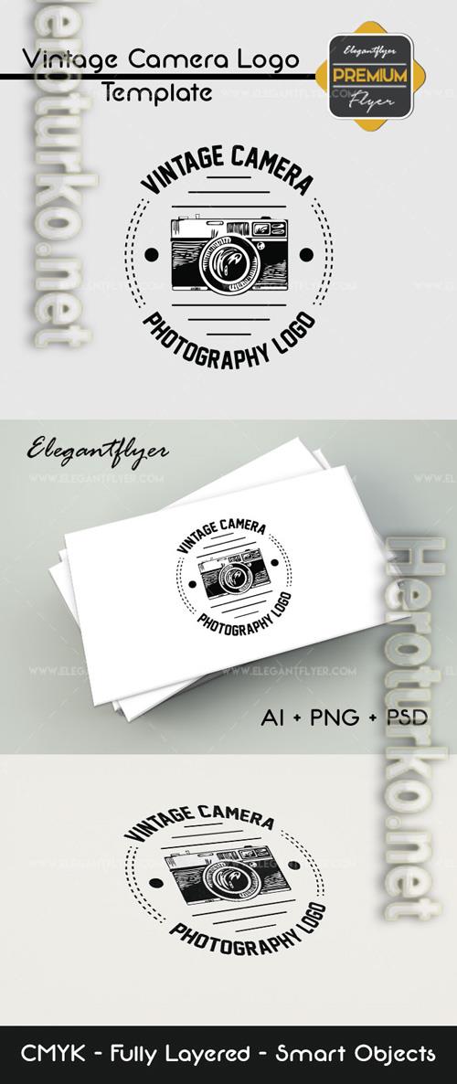 Vintage Camera Premium Logo Template Vintage Camera Premium Logo Template