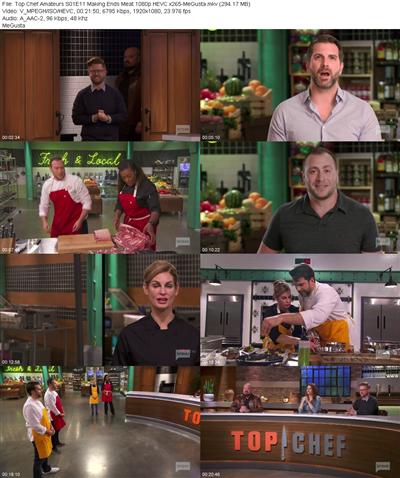 Top Chef Amateurs S01E11 Making Ends Meat 1080p HEVC x265 