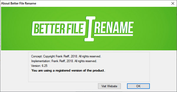Better File Rename 6.25 + Portable