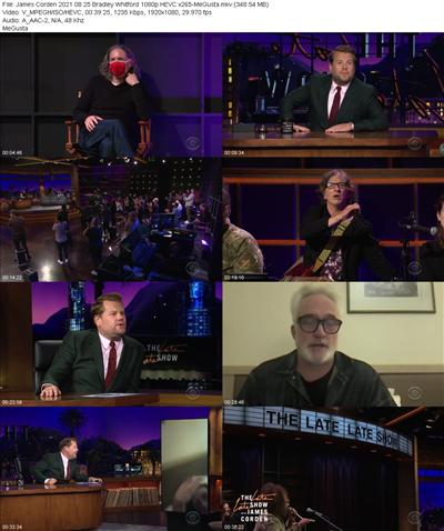 James Corden 2021 08 25 Bradley Whitford 1080p HEVC x265 