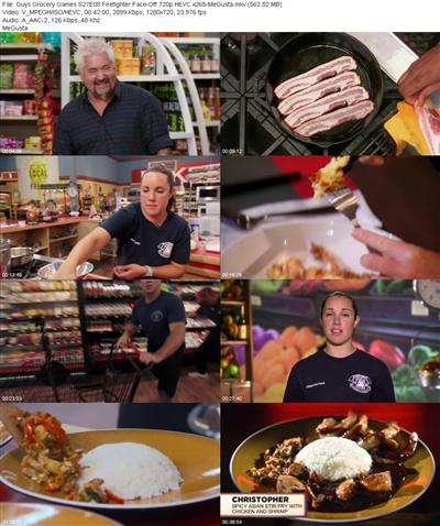 Guys Grocery Games S27E08 Firefighter Face Off 720p HEVC x265 