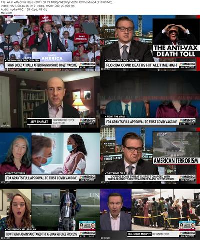 All In with Chris Hayes 2021 08 23 1080p WEBRip x265 HEVC LM