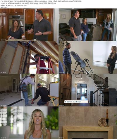 Christina on the Coast S04E12 Massive Kitchen Makeover 1080p HEVC x265 