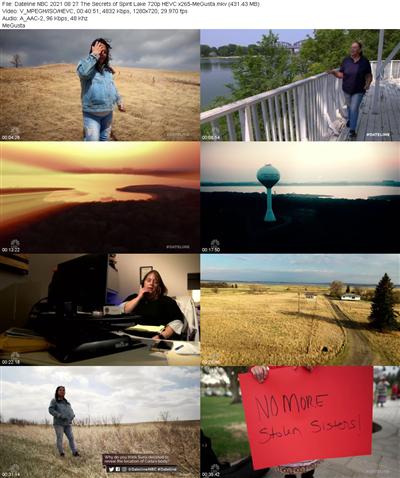 Dateline NBC 2021 08 27 The Secrets of Spirit Lake 720p HEVC x265 