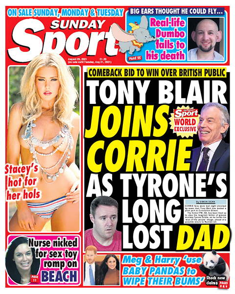 The Sunday Sport  August 29, 2021