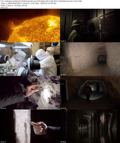 Underground Marvels S02E04 Buried Lab of the Black Hills 720p HEVC x265 