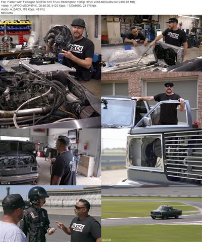 Faster With Finnegan S02E06 S15 Truck Redemption 1080p HEVC x265 