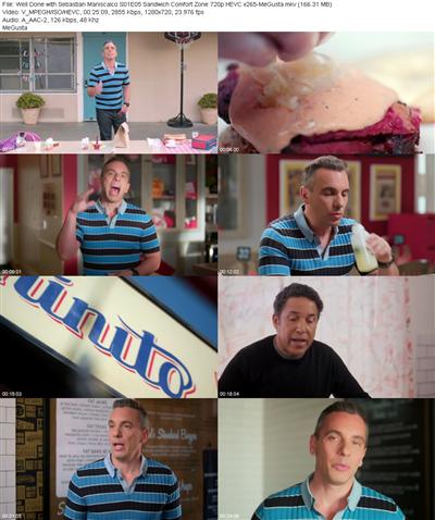 Well Done with Sebastian Maniscalco S01E05 Sandwich Comfort Zone 720p HEVC x265 